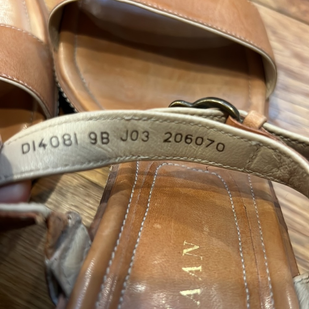 Cognac Brow Slide Wedge - image 4